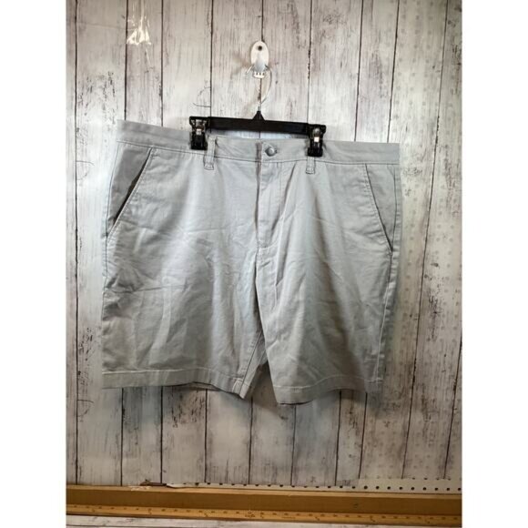 Preppy Streetwear Coquette Utility Member's Mark Men's 9" Gray Shorts Size 40 - Picture 1 of 5